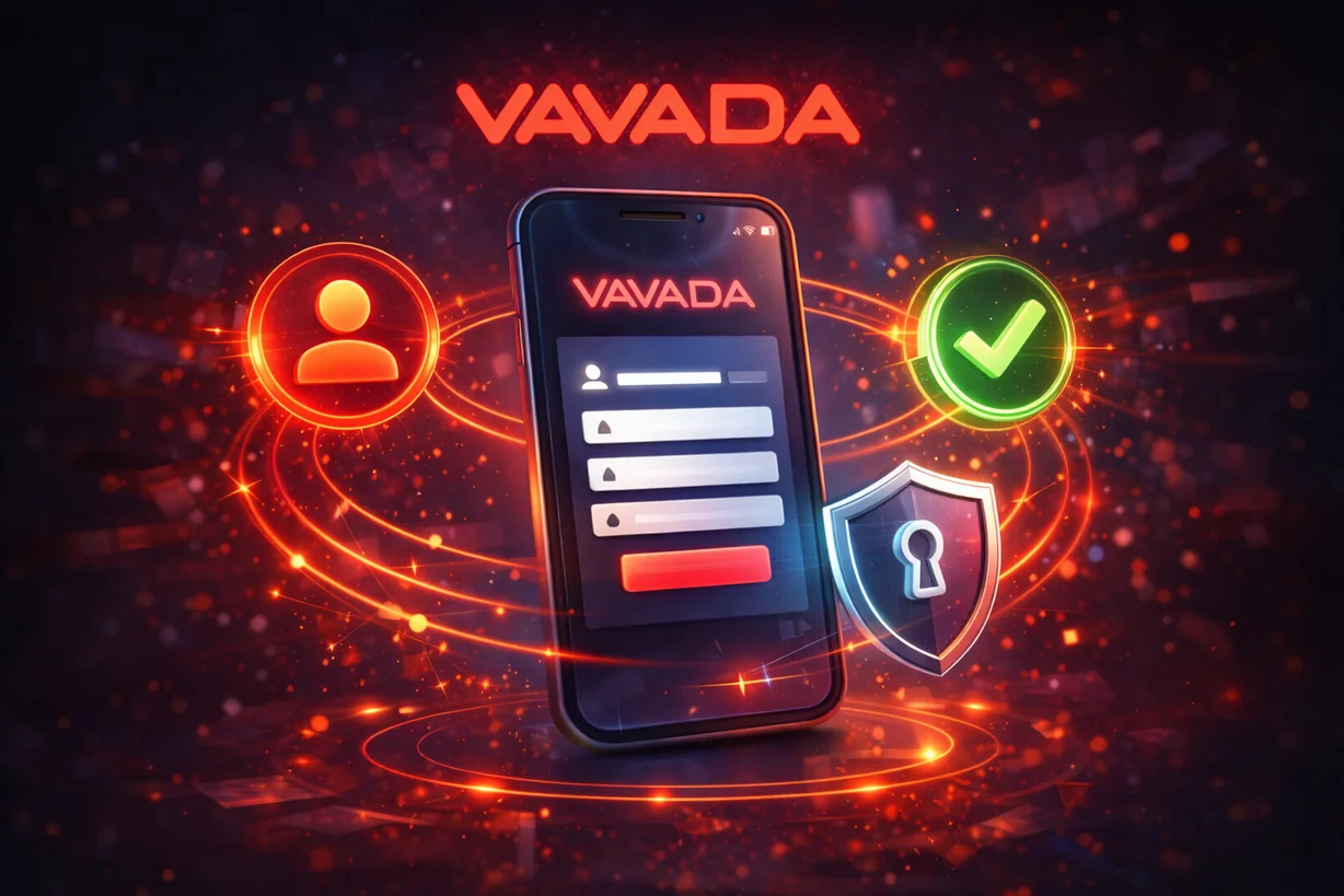 Регистрация в казино Вавада